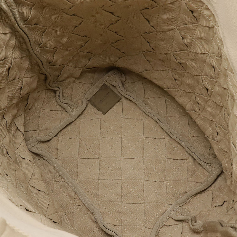 Canvas Intrecciato Webbing Open Tote - Image 4