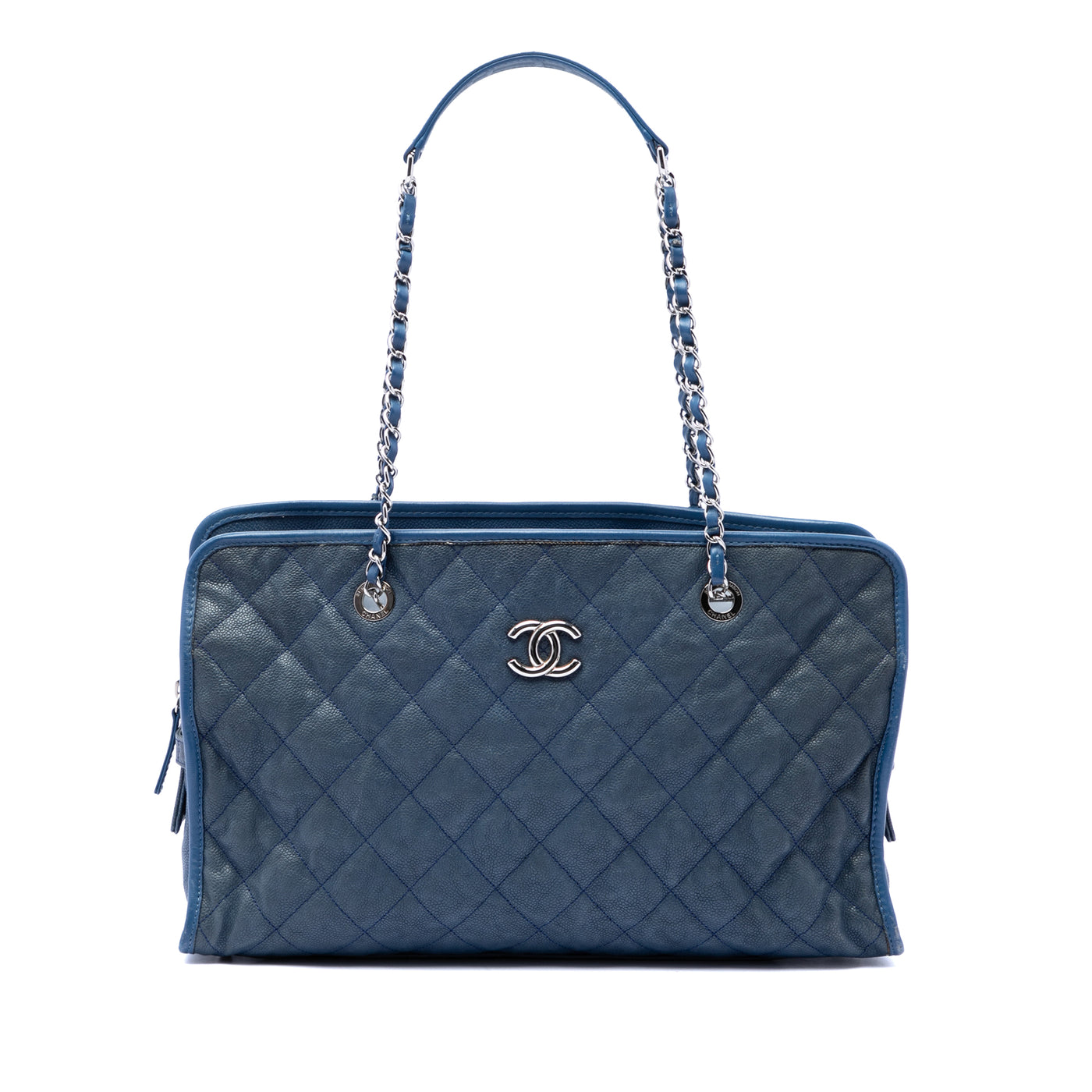 Quilted Caviar French Riviera Tote - Image 1