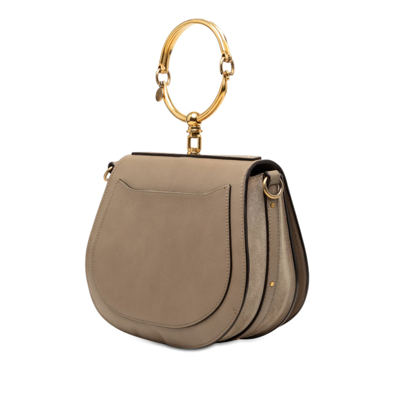 Medium Leather Nile Bracelet Satchel - Image 2