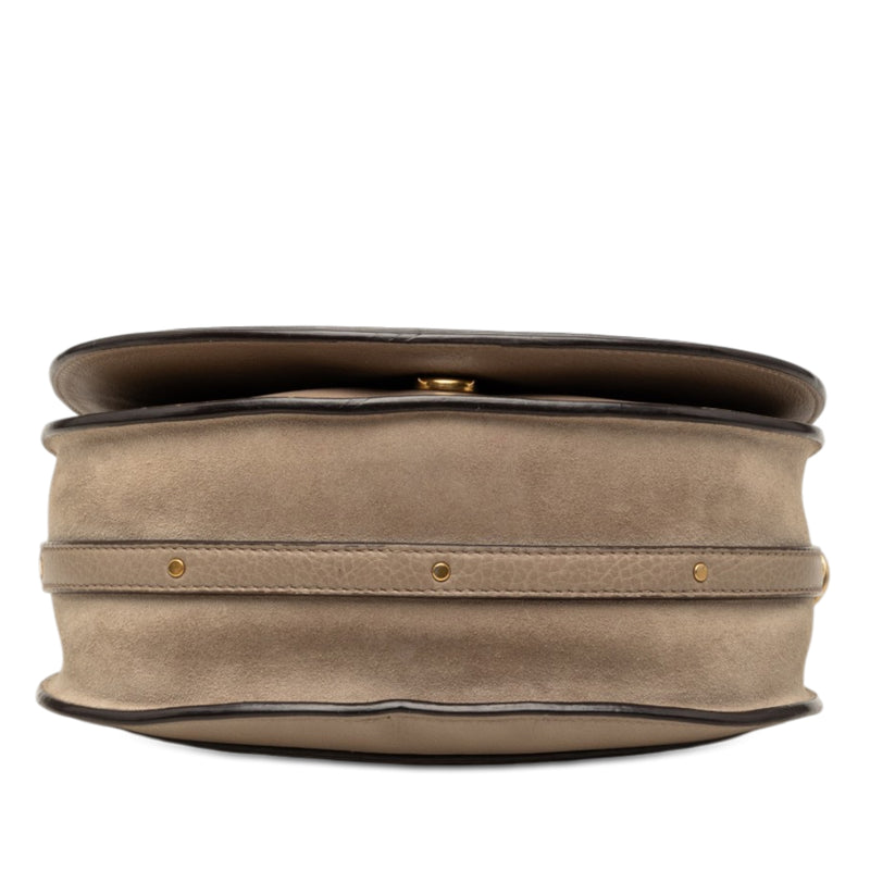 Medium Leather Nile Bracelet Satchel - Image 3