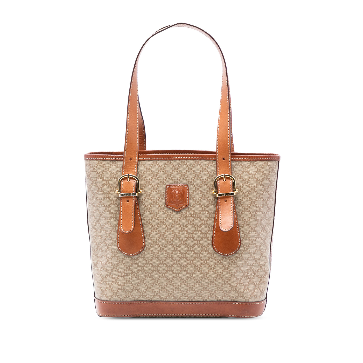 Macadam Coated Canvas Tote - Image 1