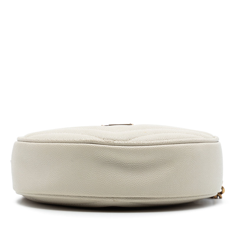 Grain De Poudre Chevron Round Vinyle Camera Bag - Image 3