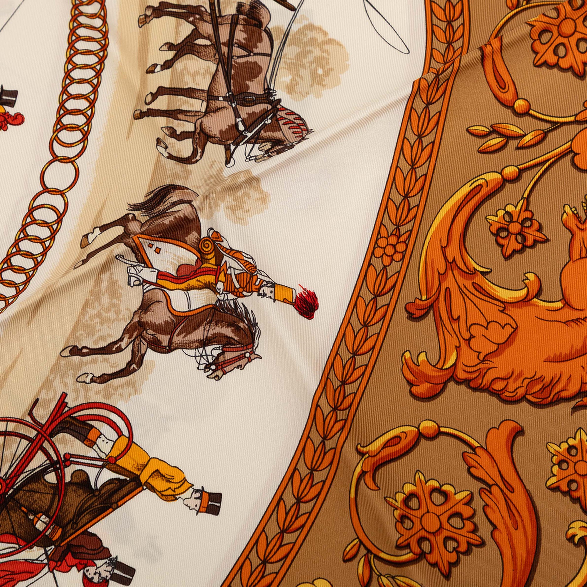 La Promenade De Longchamps Silk Scarf 90 - Image 4