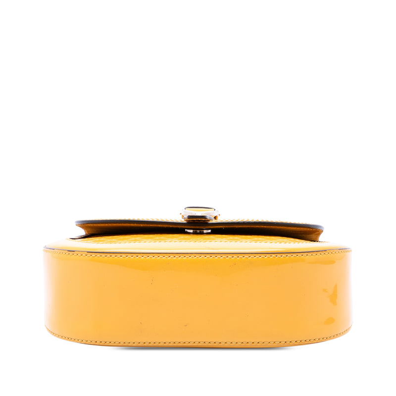 Small Microguccissima Patent Stirrup Crossbody - Image 3