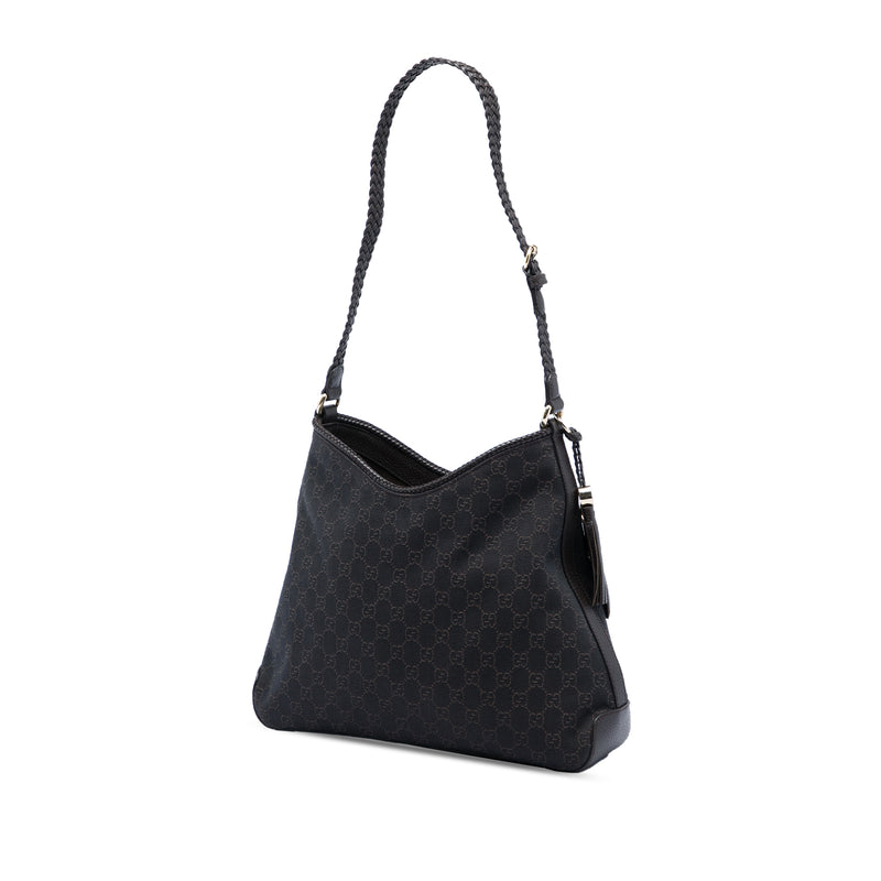 Medium GG Denim Marrakech Shoulder Bag - Image 2
