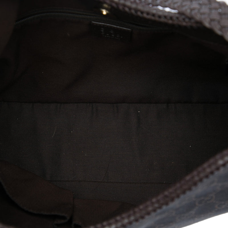 Medium GG Denim Marrakech Shoulder Bag - Image 4