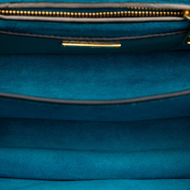 Bicolor Goatskin Madras Crossbody - Image 4