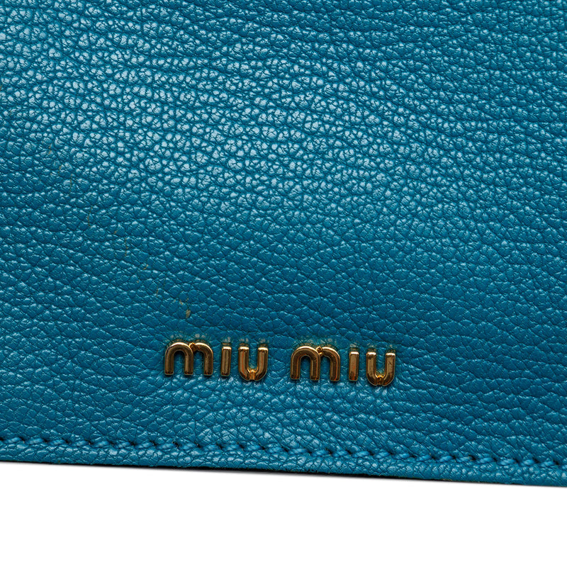 Bicolor Goatskin Madras Crossbody - Image 5