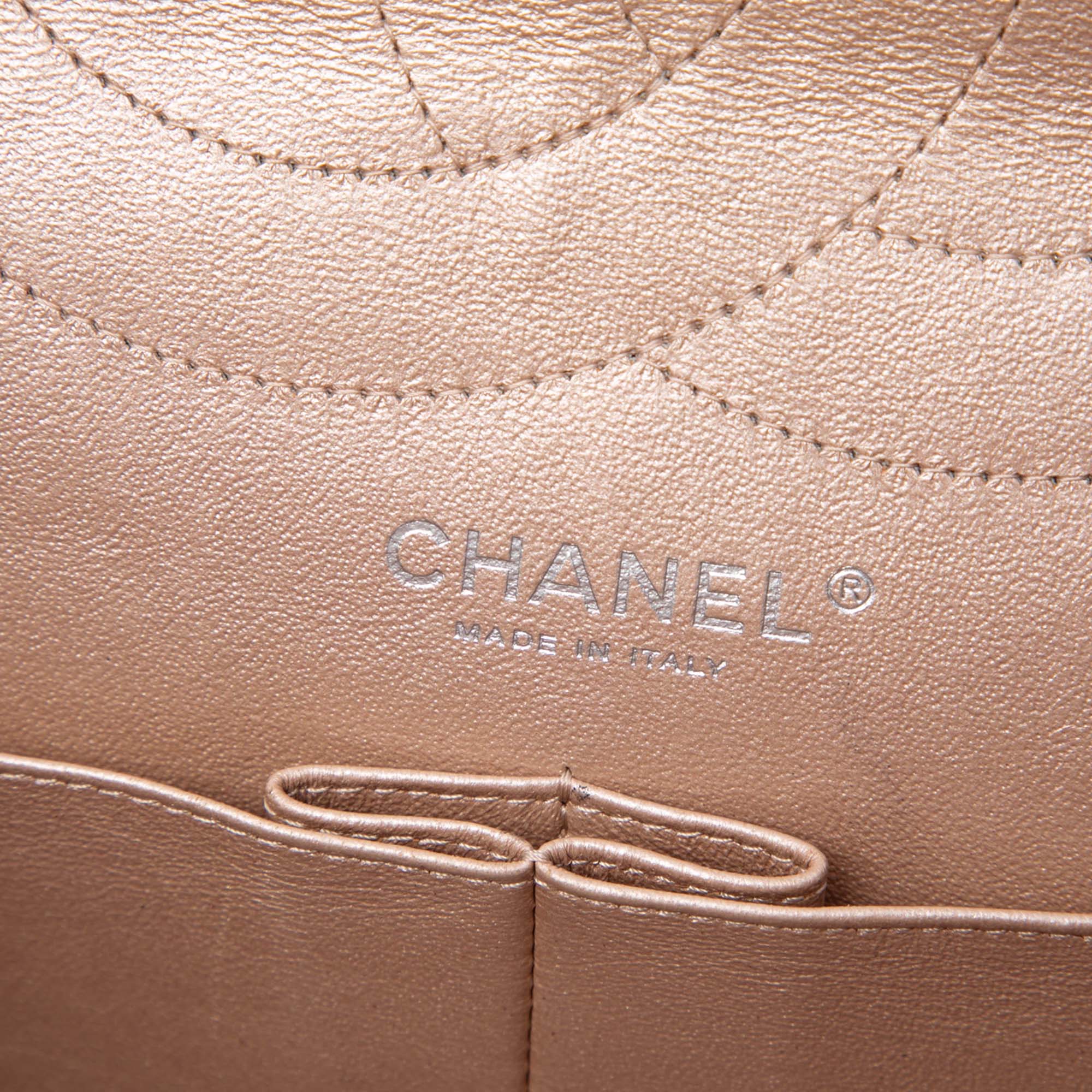 Quilted Iridescent Lambskin Reissue 2.55 Double Flap 227 - Image 5