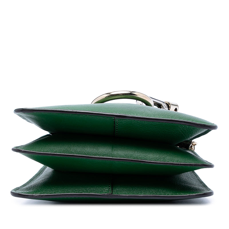 Mini Calfskin and Suede Faye Bracelet Bag - Image 3