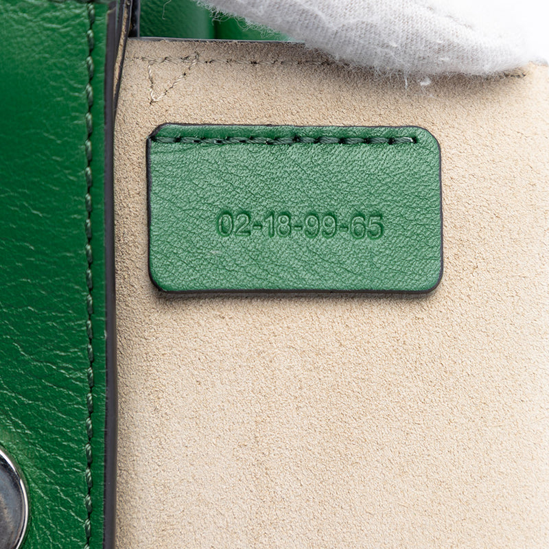 Mini Calfskin and Suede Faye Bracelet Bag - Image 6