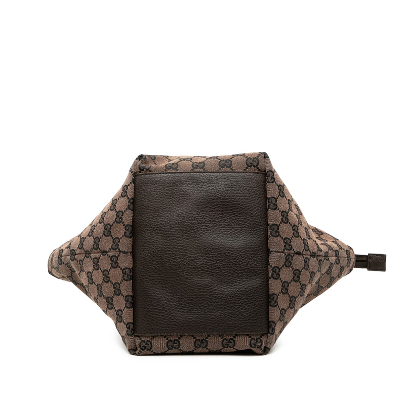GG Canvas Web Tote - Image 3