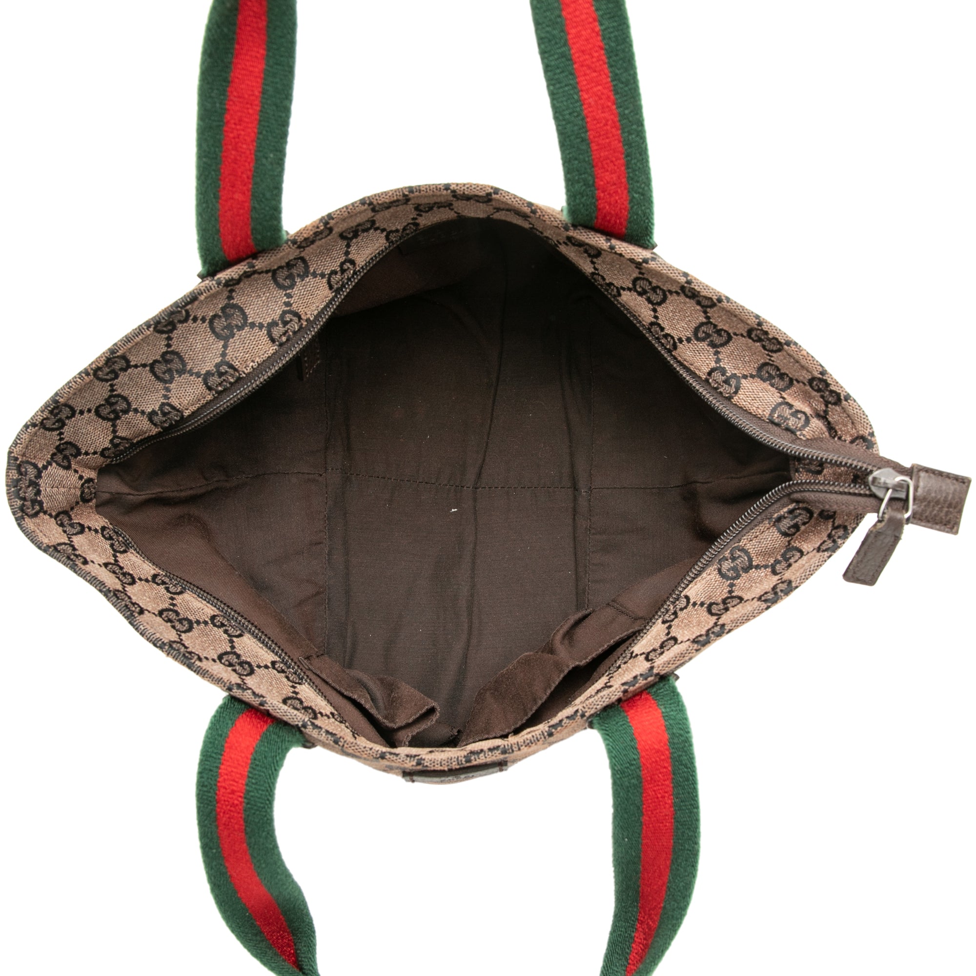 GG Canvas Web Tote - Image 4