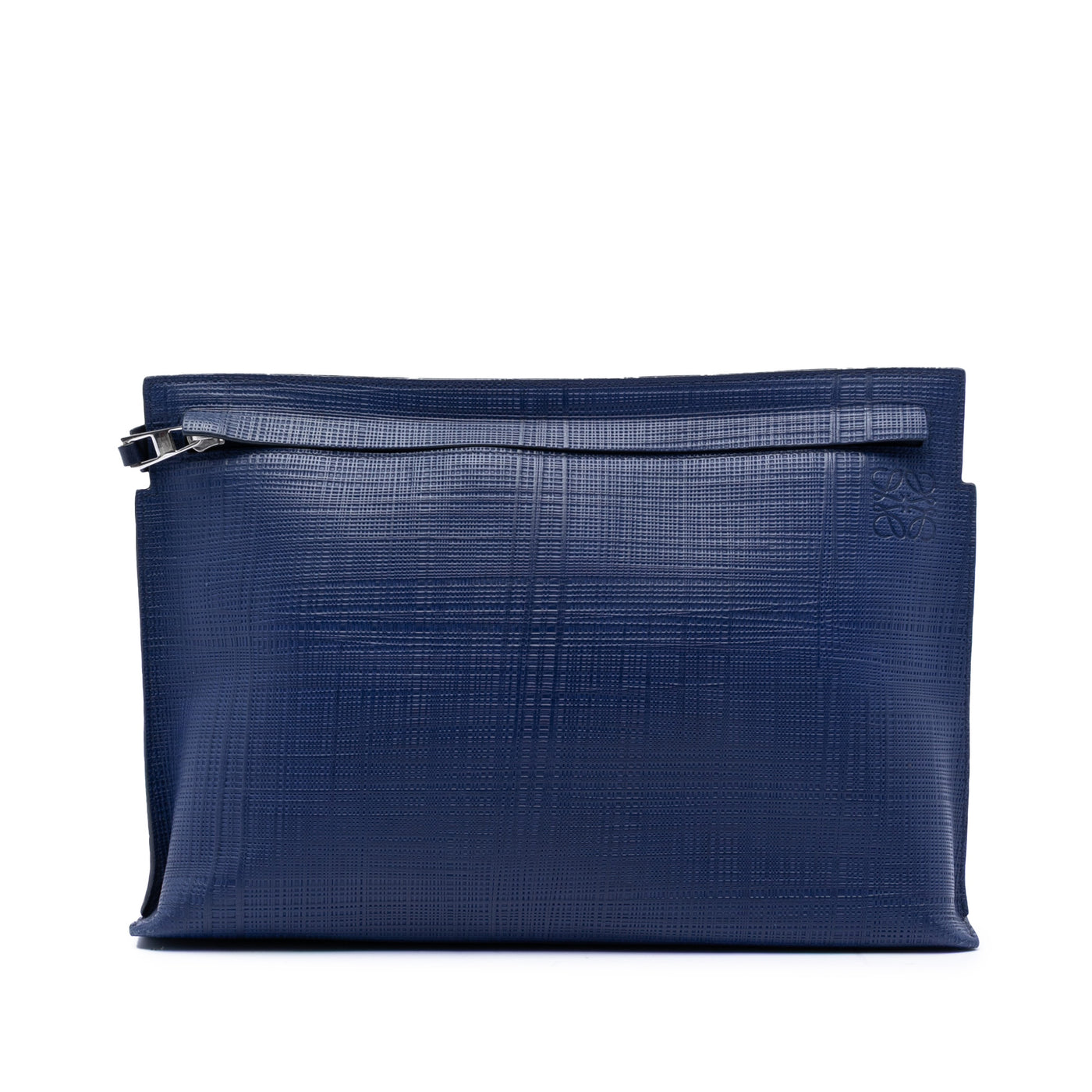 Leather Anagram T Clutch - Image 1