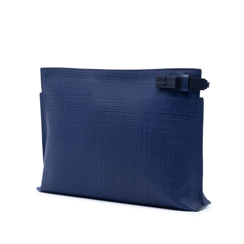 Leather Anagram T Clutch - Image 2
