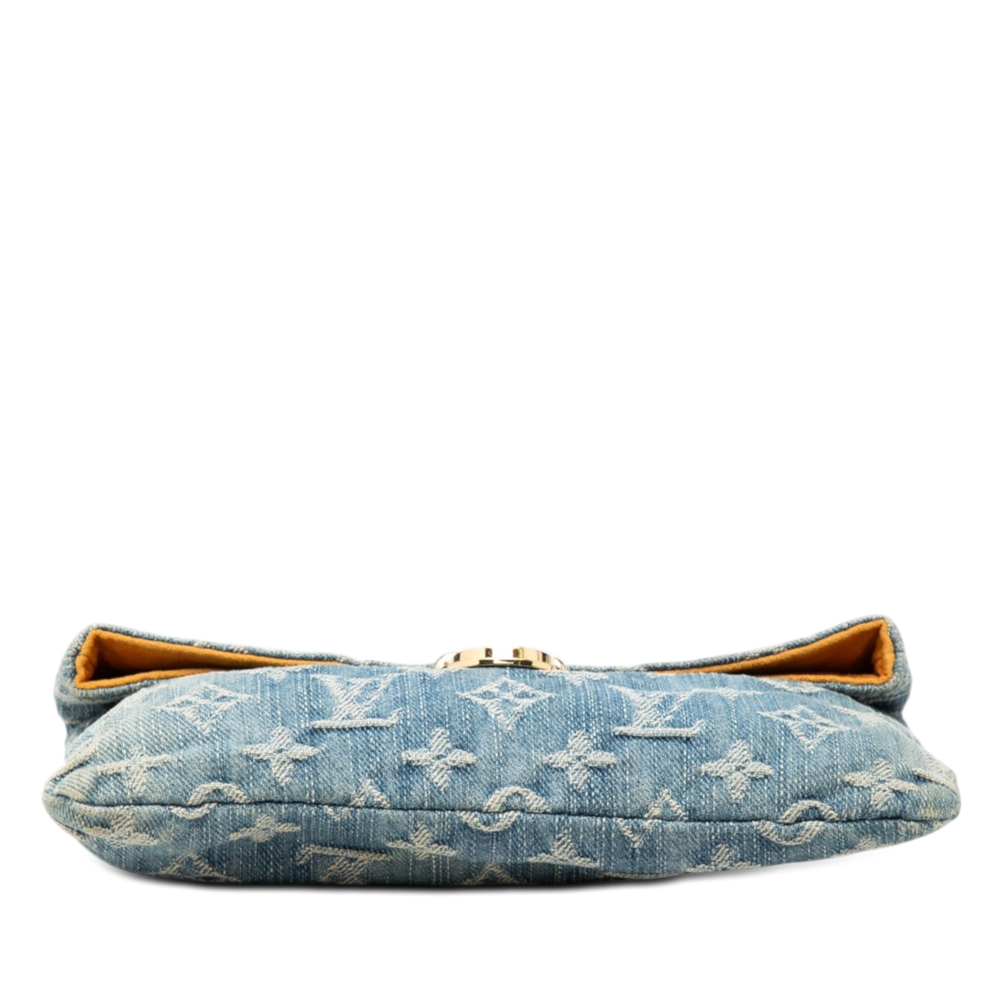 Monogram Denim Pochette Plate - Image 3