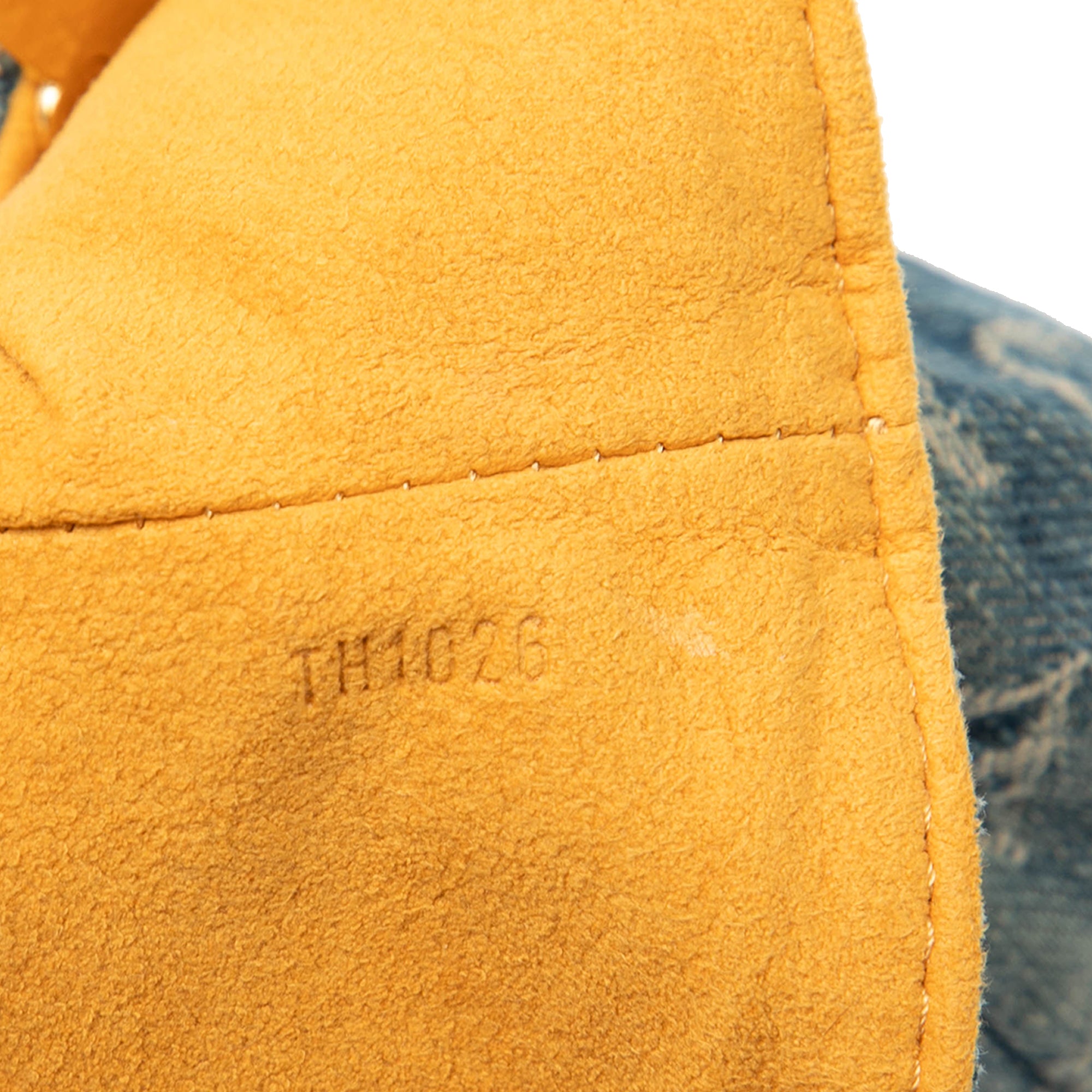 Monogram Denim Pochette Plate - Image 6