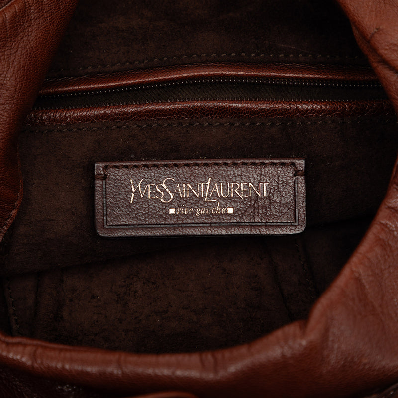 Leather Nadja Rose Petal Shoulder Bag - Image 5