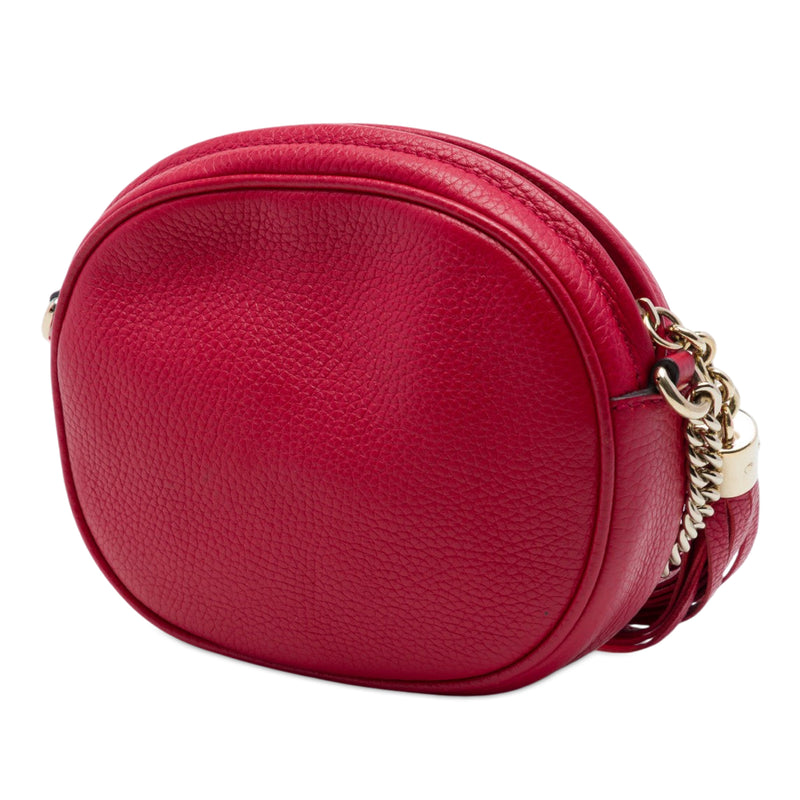 Mini Pebbled Calfskin Soho Chain Crossbody - Image 2