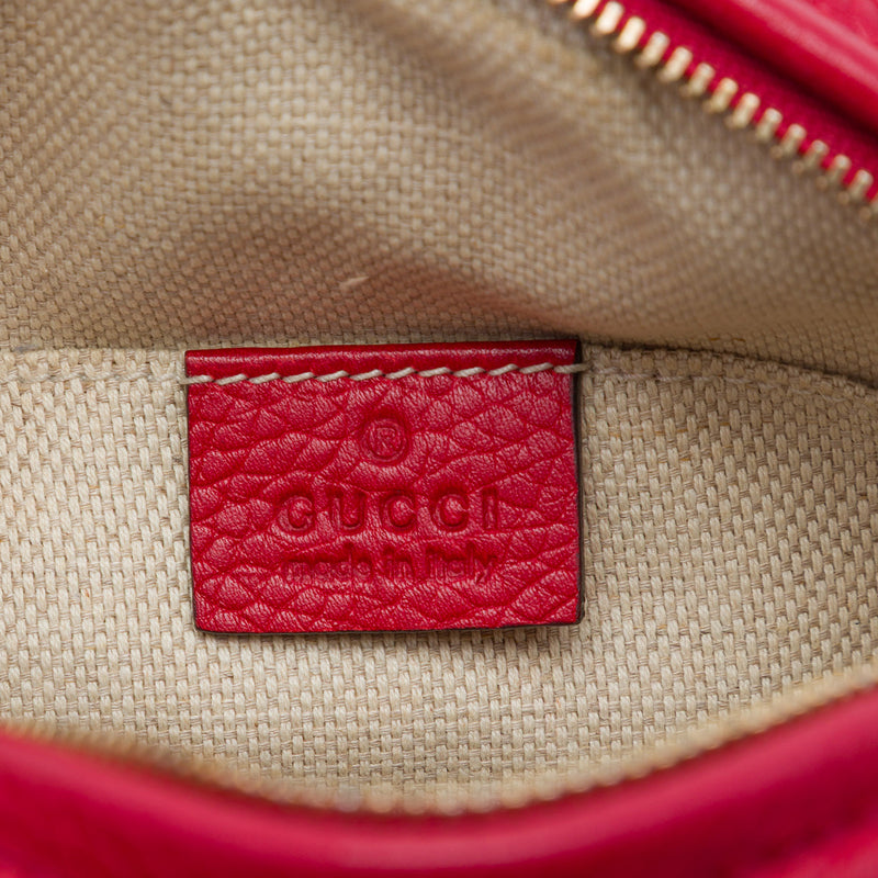 Mini Pebbled Calfskin Soho Chain Crossbody - Image 5
