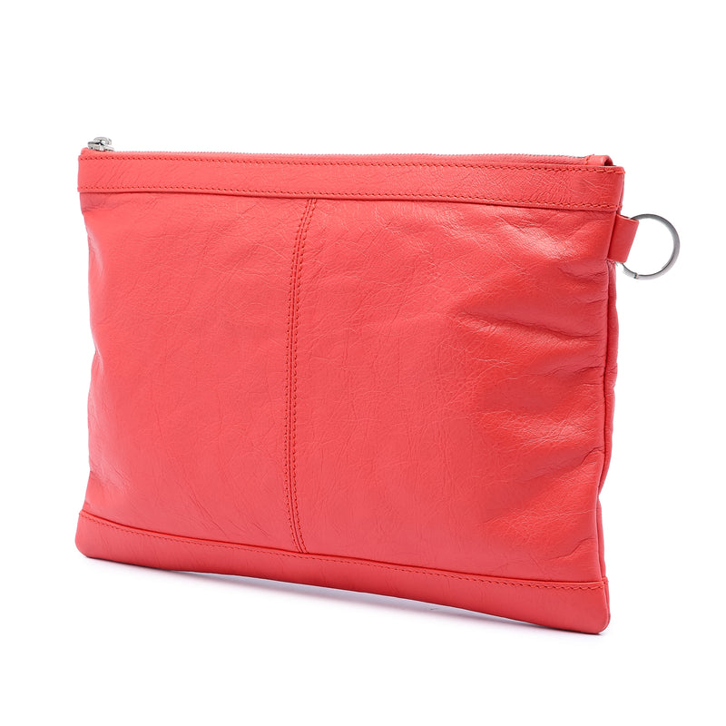 Lambskin Motocross Classic Clip M Clutch - Image 2