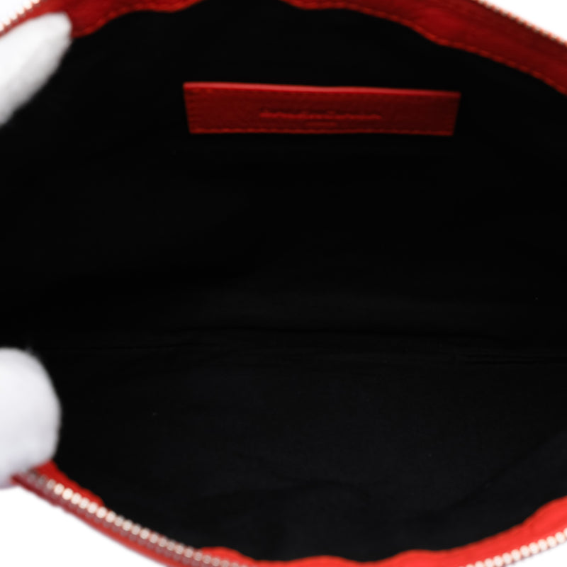 Lambskin Motocross Classic Clip M Clutch - Image 4