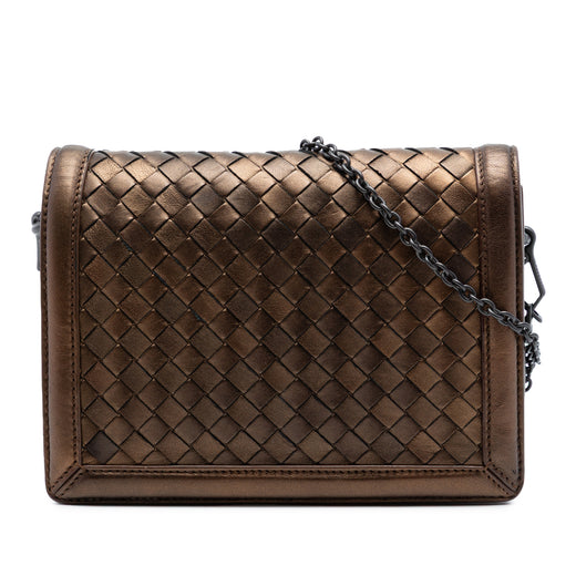 Nappa Intrecciato Montebello Crossbody - Image 1