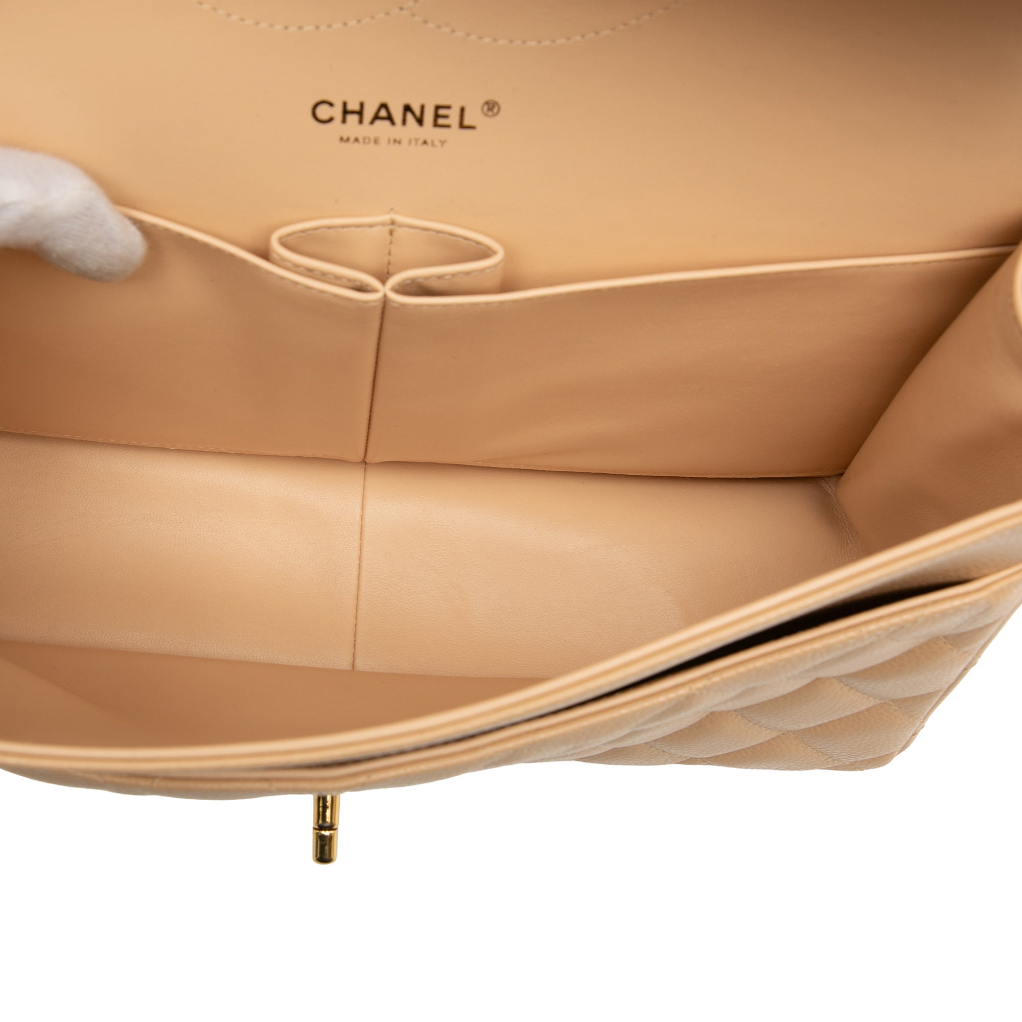 Jumbo Classic Caviar Double Flap - Image 4