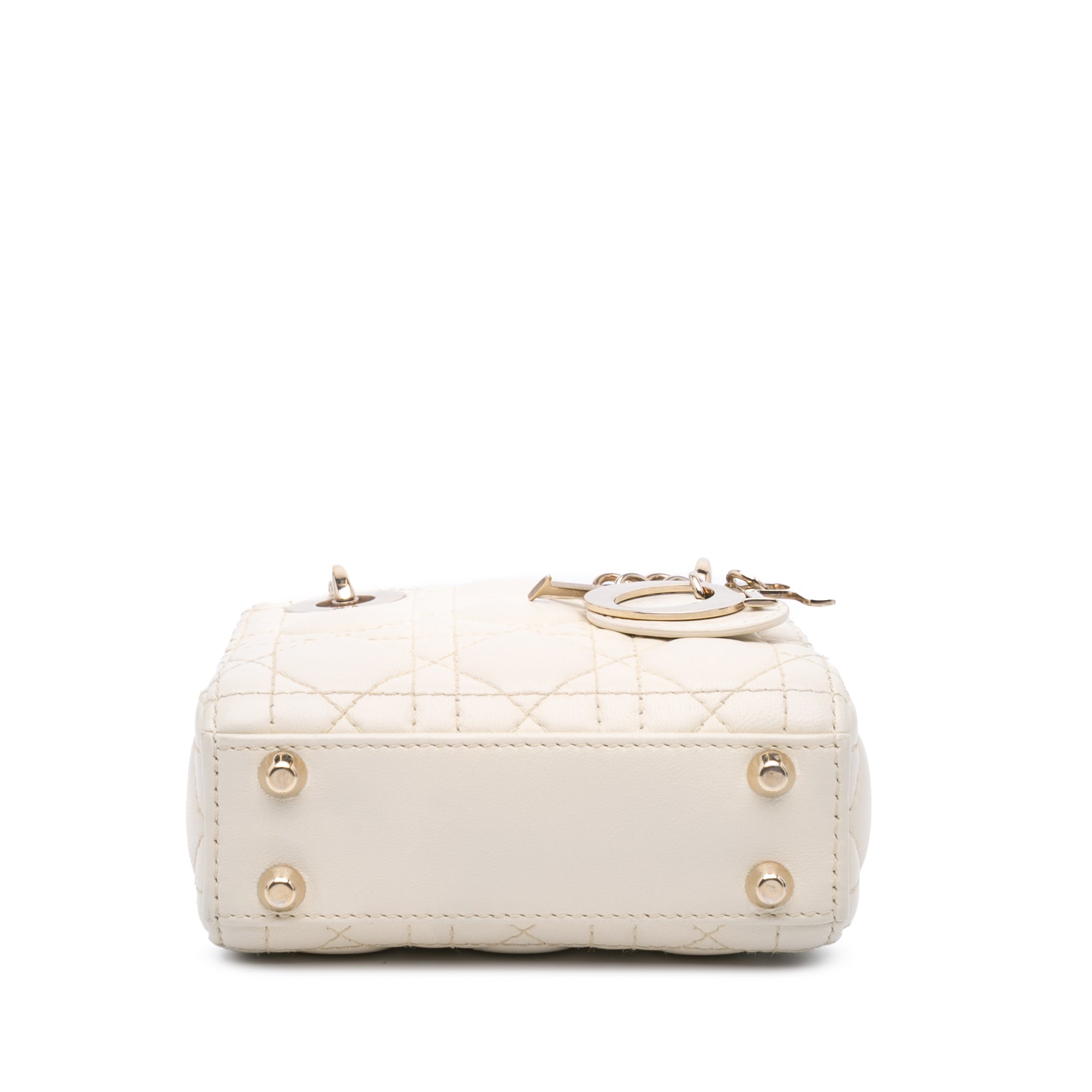 Micro Lambskin Cannage Lady Dior - Image 3