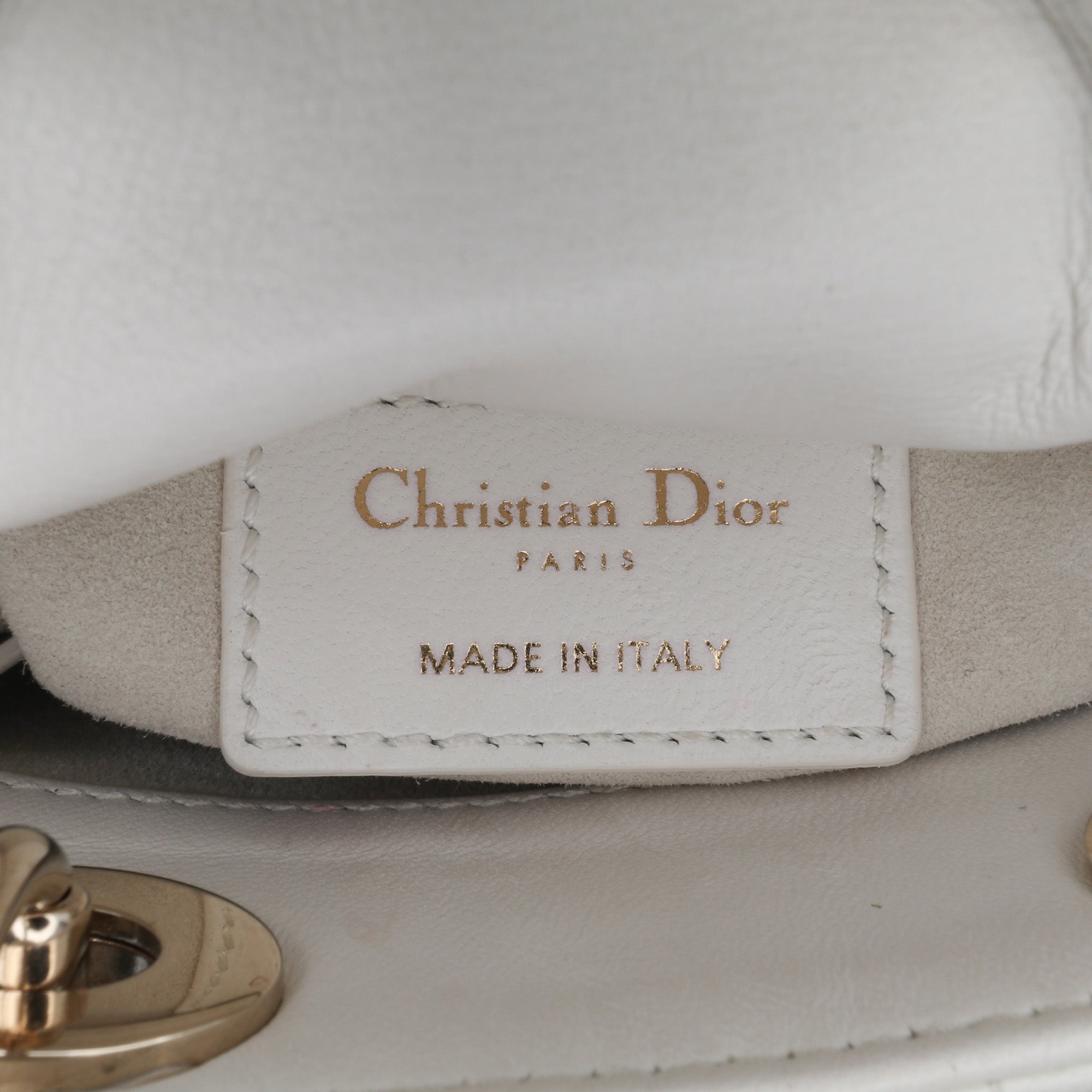 Micro Lambskin Cannage Lady Dior - Image 5
