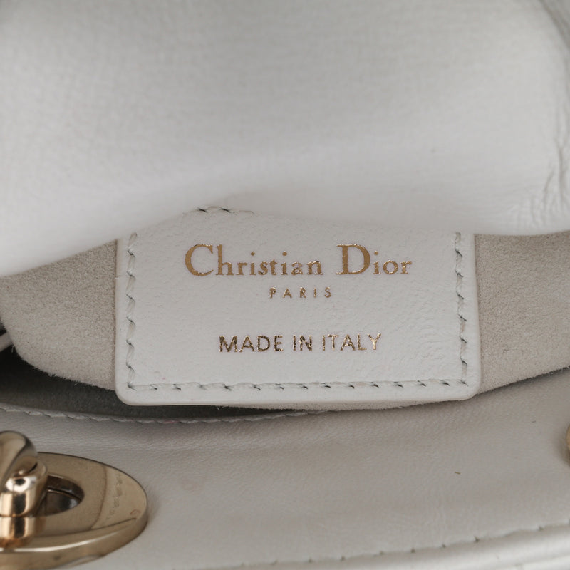 Micro Lambskin Cannage Lady Dior - Image 5
