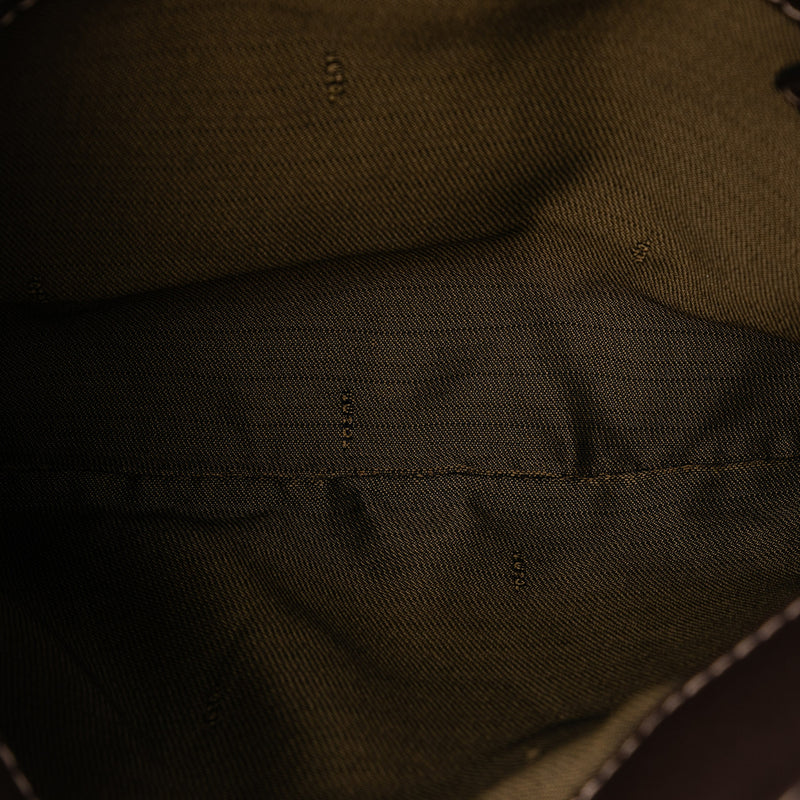 Zucca Coated Canvas Shoulder Bag - Image 4