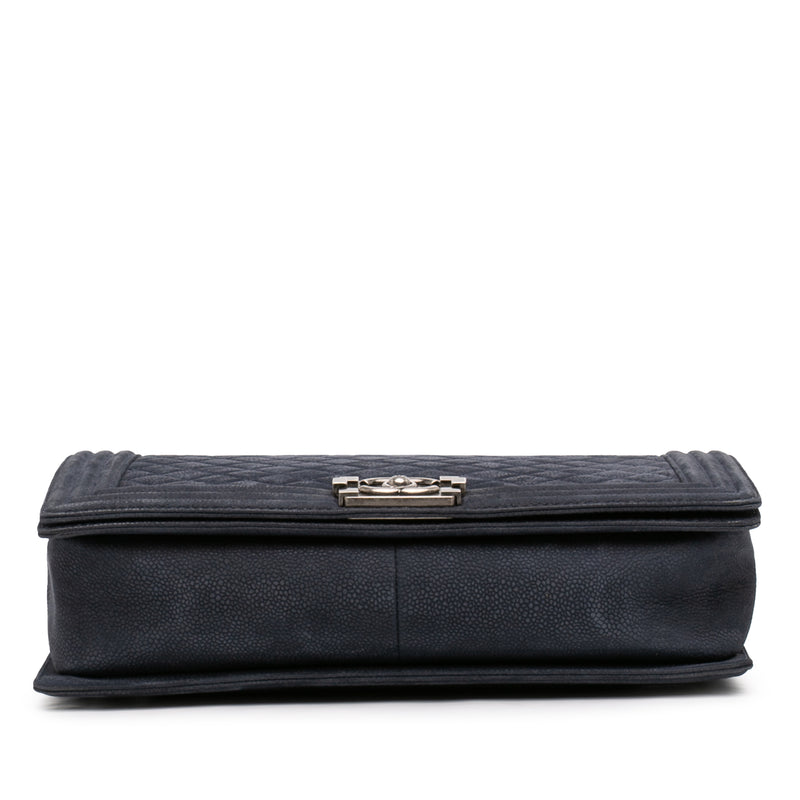 Large Iridescent Quilted Caviar Boy Flap - Image 3
