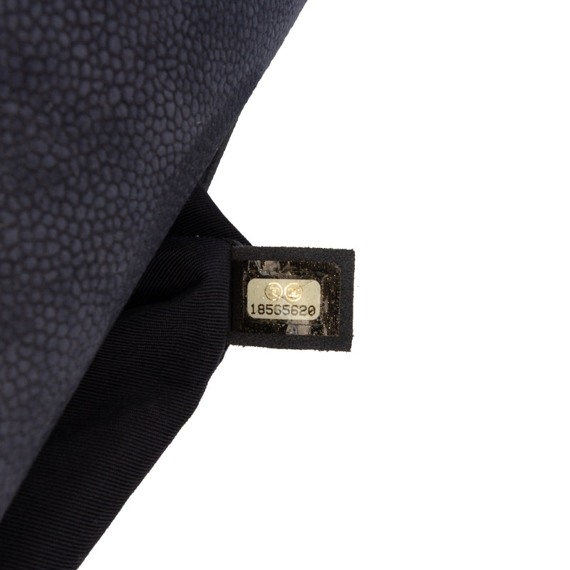 Large Iridescent Quilted Caviar Boy Flap - Image 6