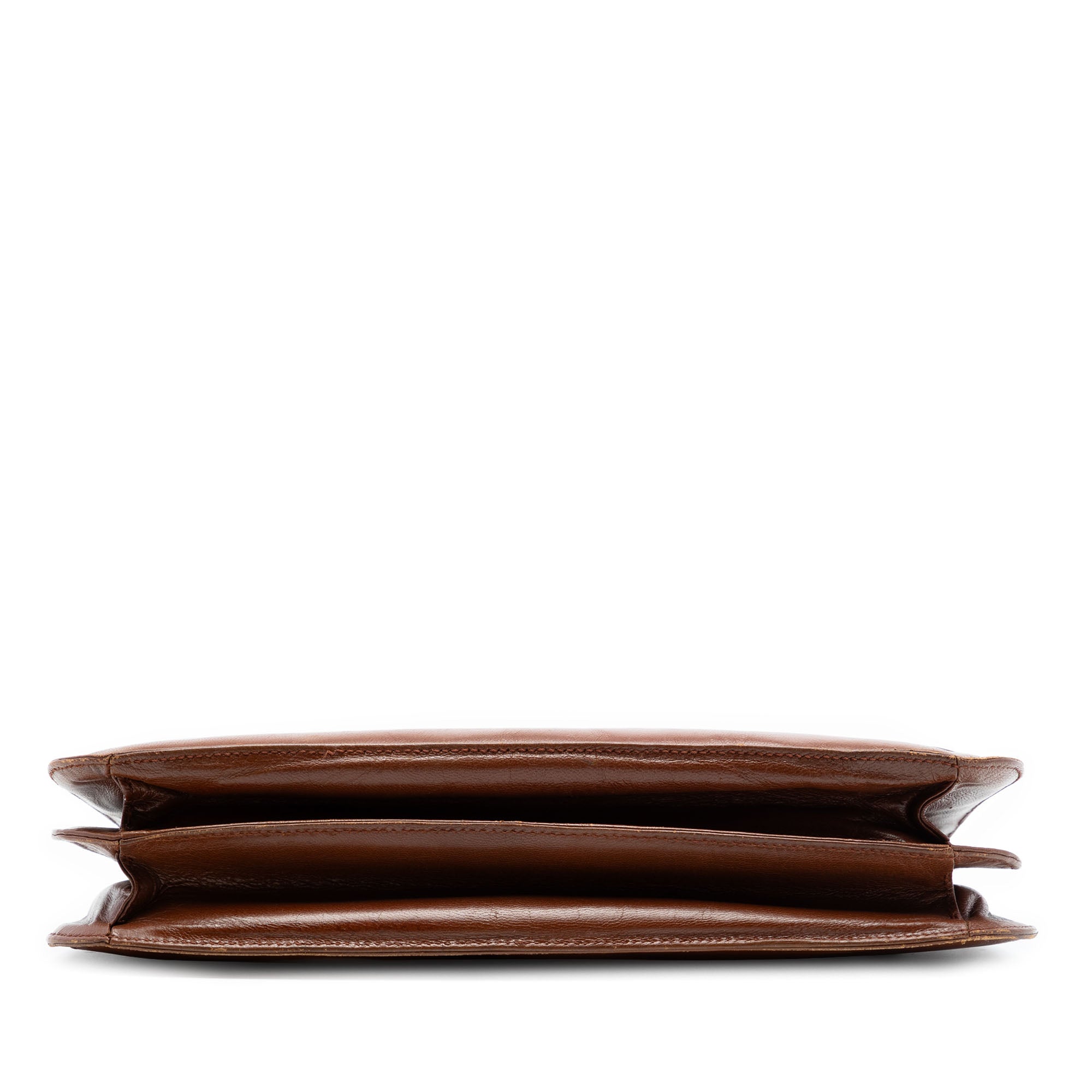 Goatskin Madras Swing Chain Shoulder Bag - Image 3