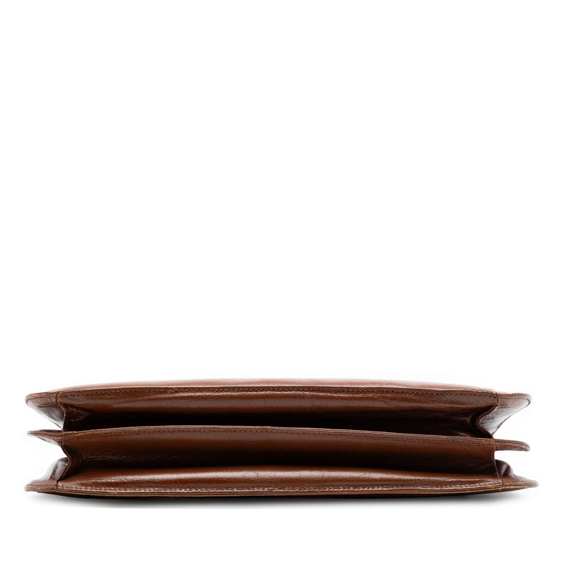 Goatskin Madras Swing Chain Shoulder Bag - Image 3