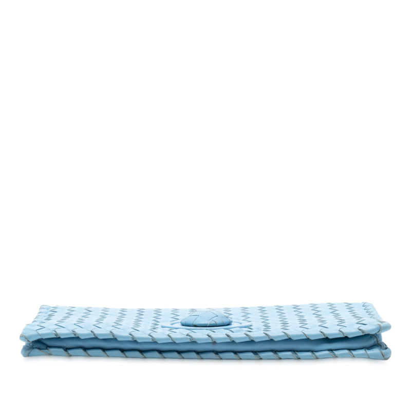 Nappa Intrecciato Turn Lock Clutch - Image 3