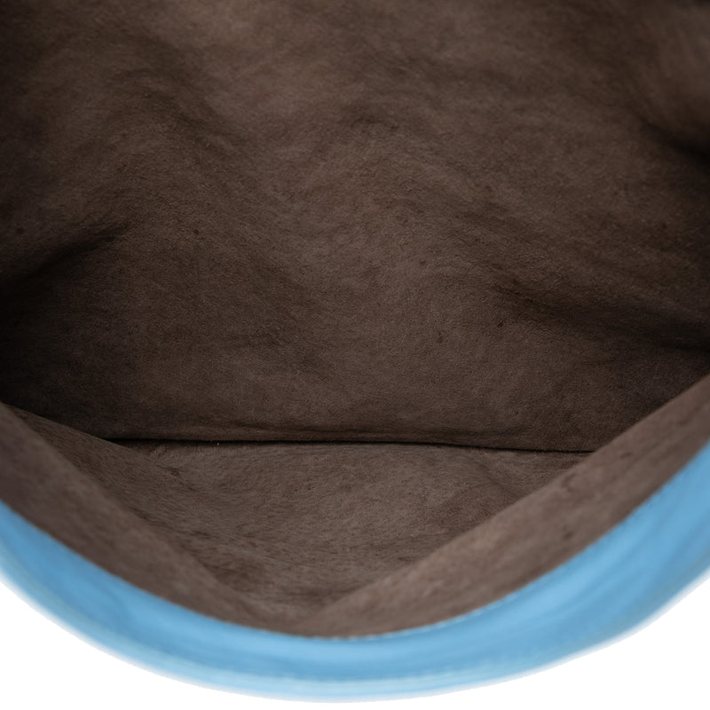 Nappa Intrecciato Turn Lock Clutch - Image 4