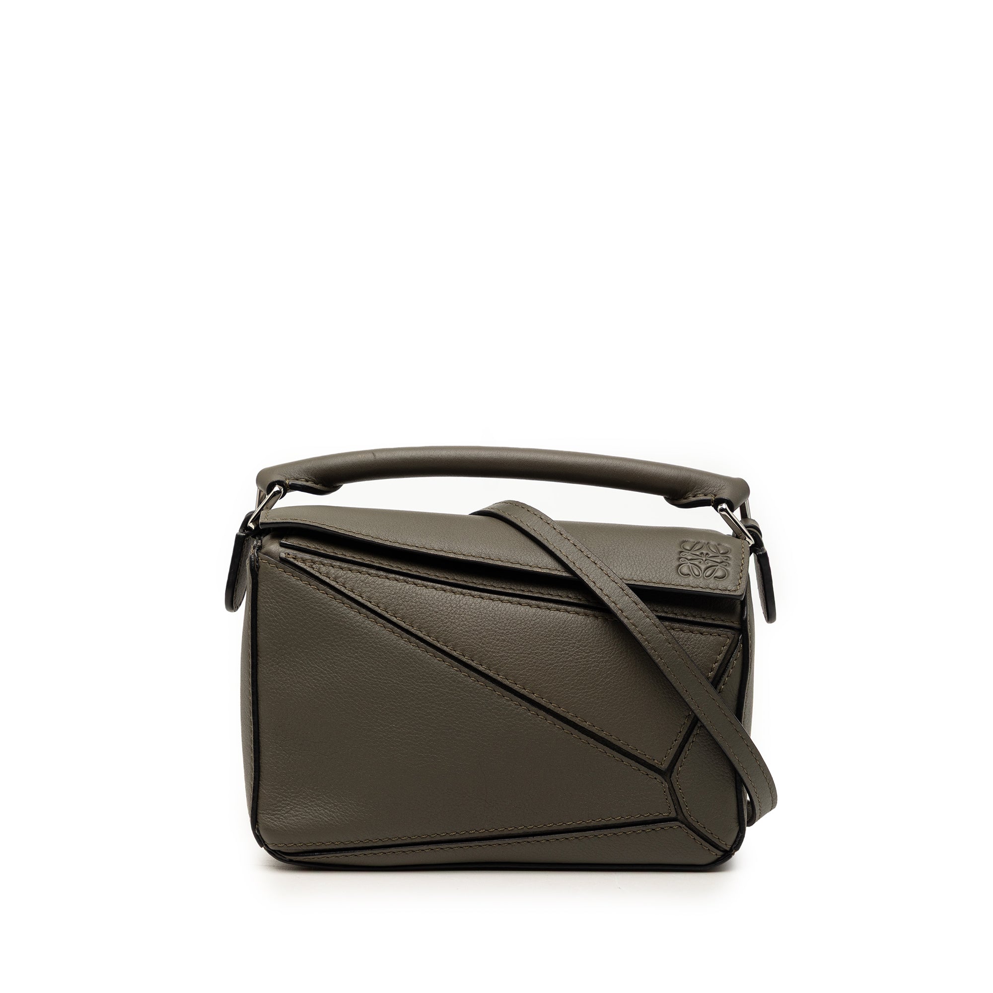 Mini Calfskin Puzzle Satchel - Image 1