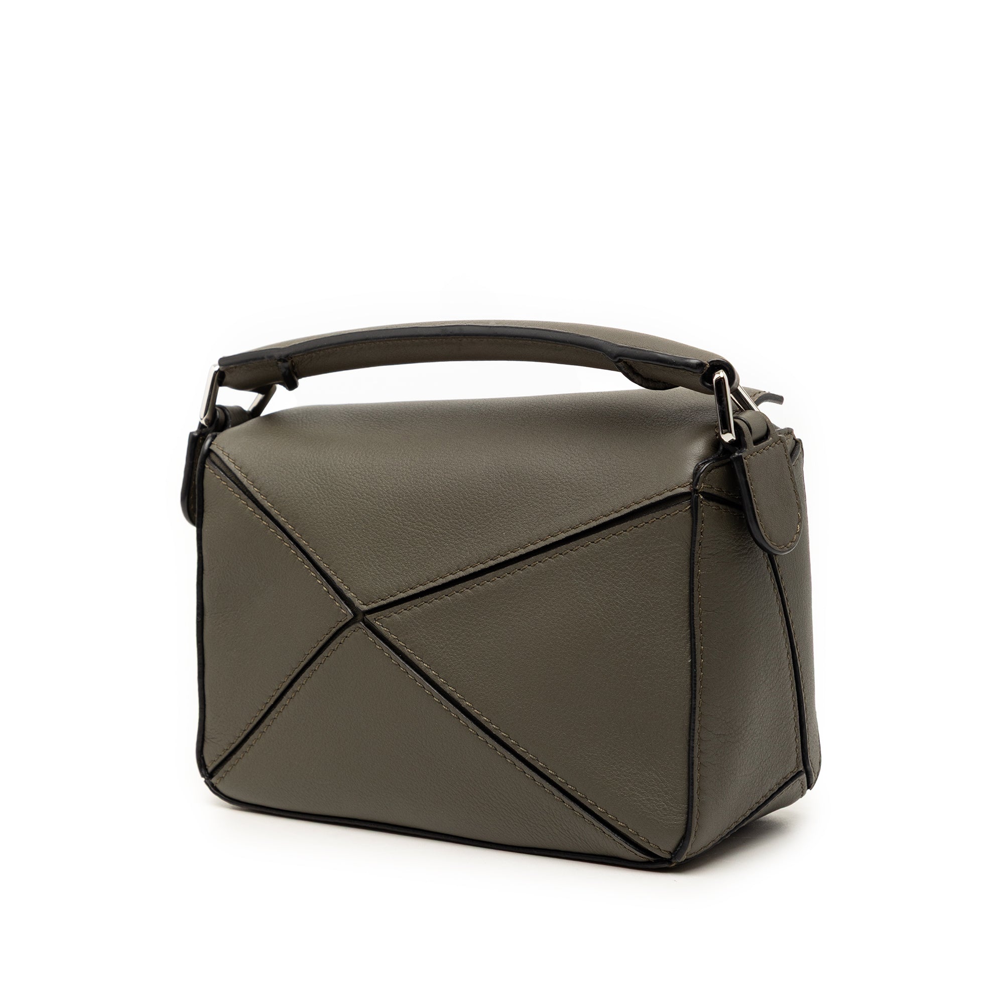 Mini Calfskin Puzzle Satchel - Image 2