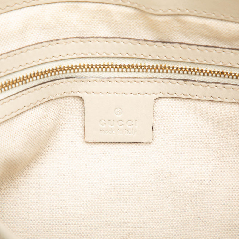 GG Canvas Web Mayfair Satchel - Image 5