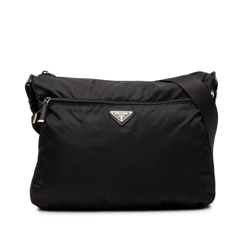Tessuto Zip Top Crossbody