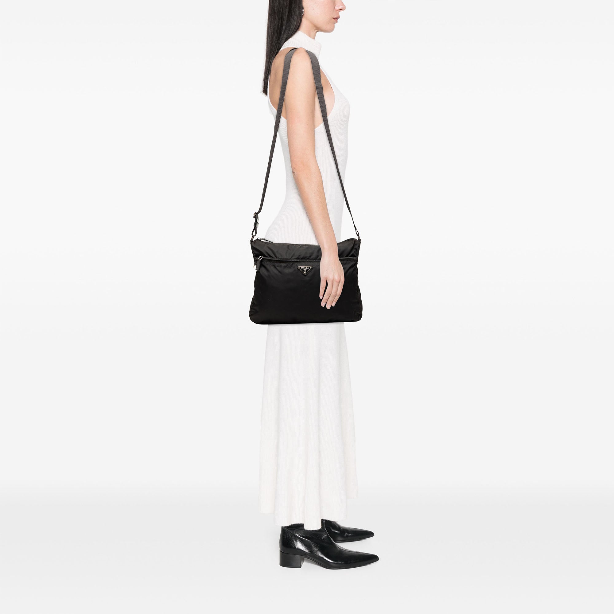 Tessuto Zip Top Crossbody - Image 6