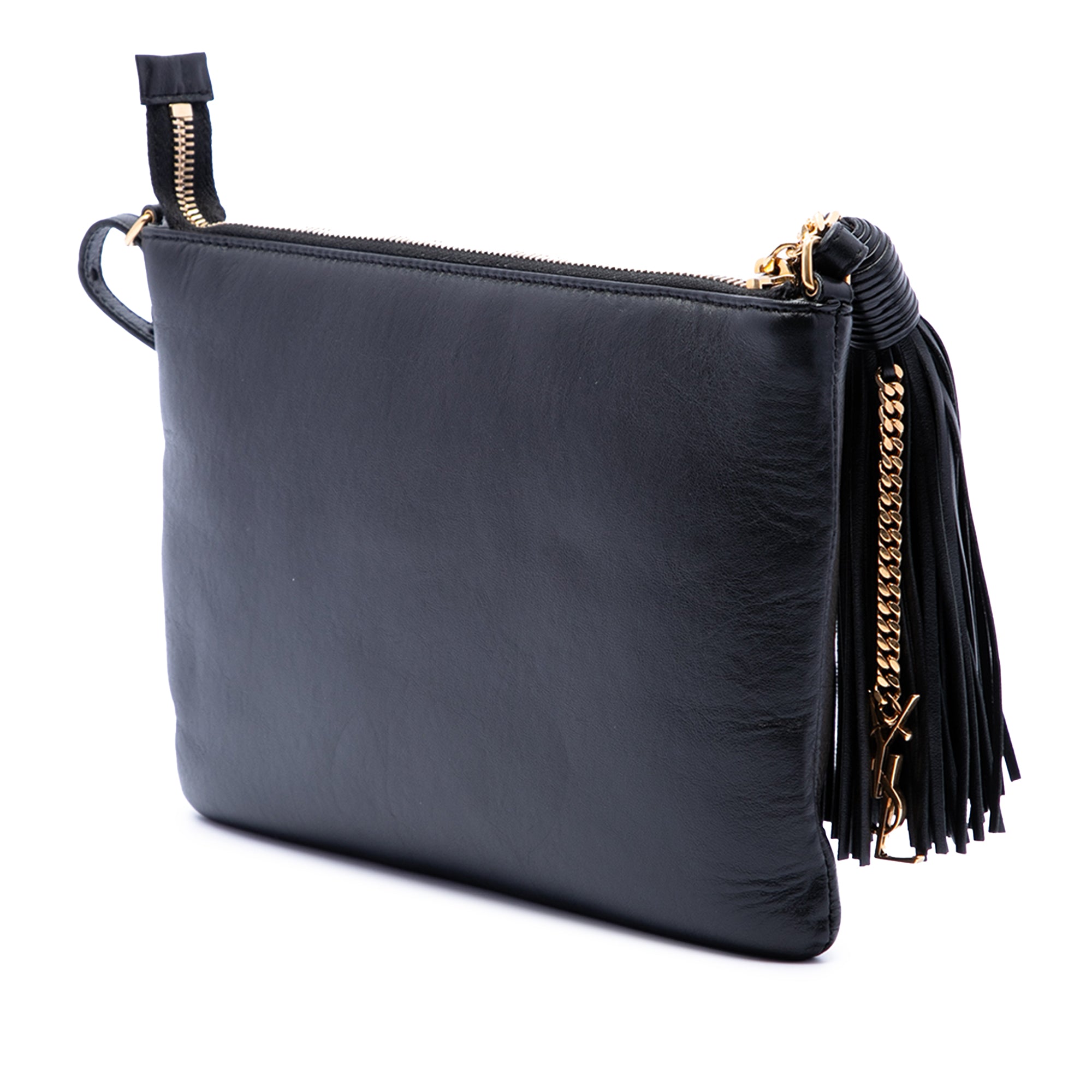 Leather Teen Monogram Crossbody - Image 2