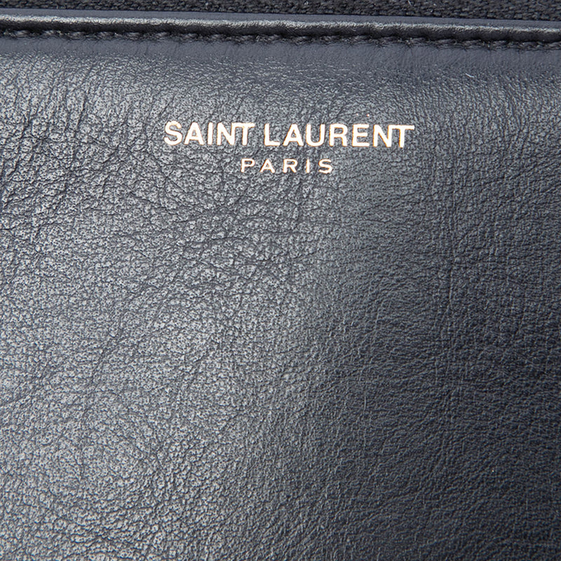 Leather Teen Monogram Crossbody - Image 5
