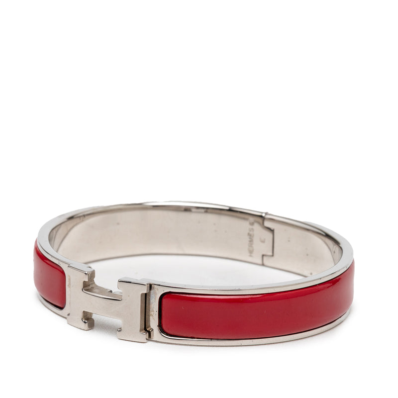 Narrow Enamel Clic H Bracelet PM - Image 2