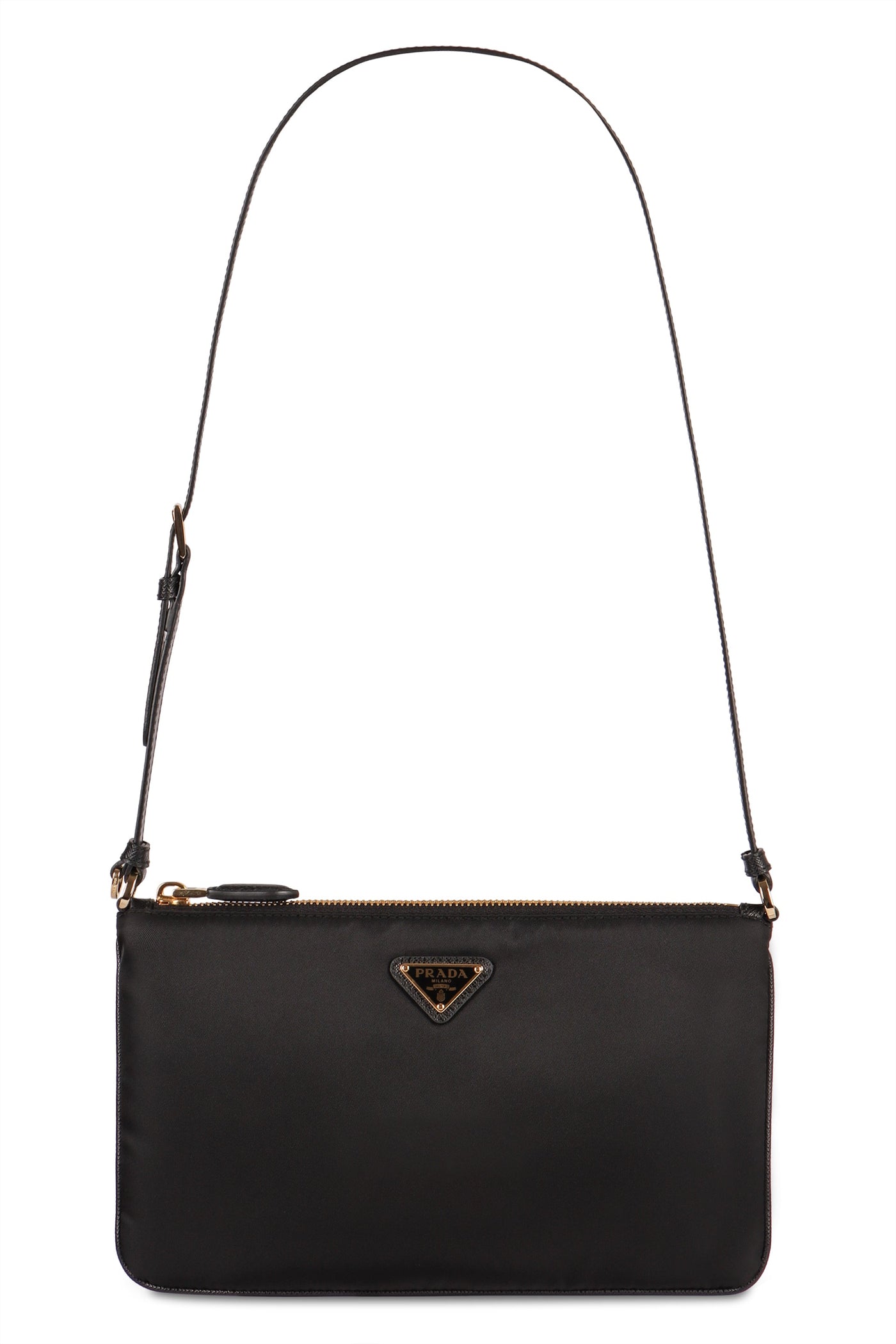 Prada Re-Nylon Shoulder Bag — Black Polyamide