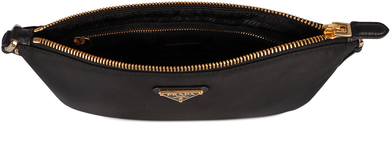 Prada Re-Nylon Shoulder Bag — Black Polyamide