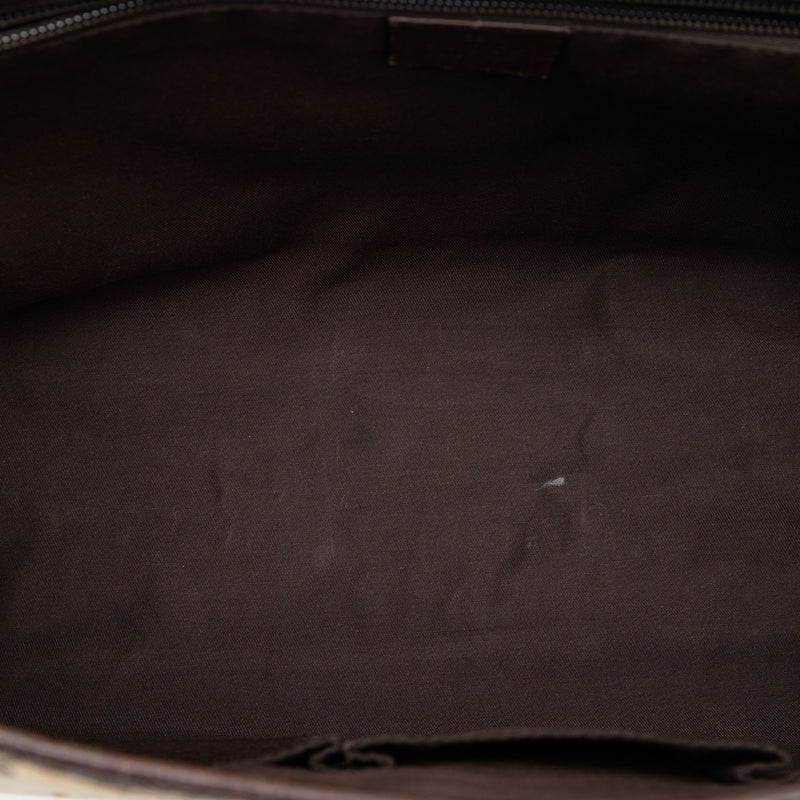 GG Canvas Web Flap Messenger Bag - Image 4