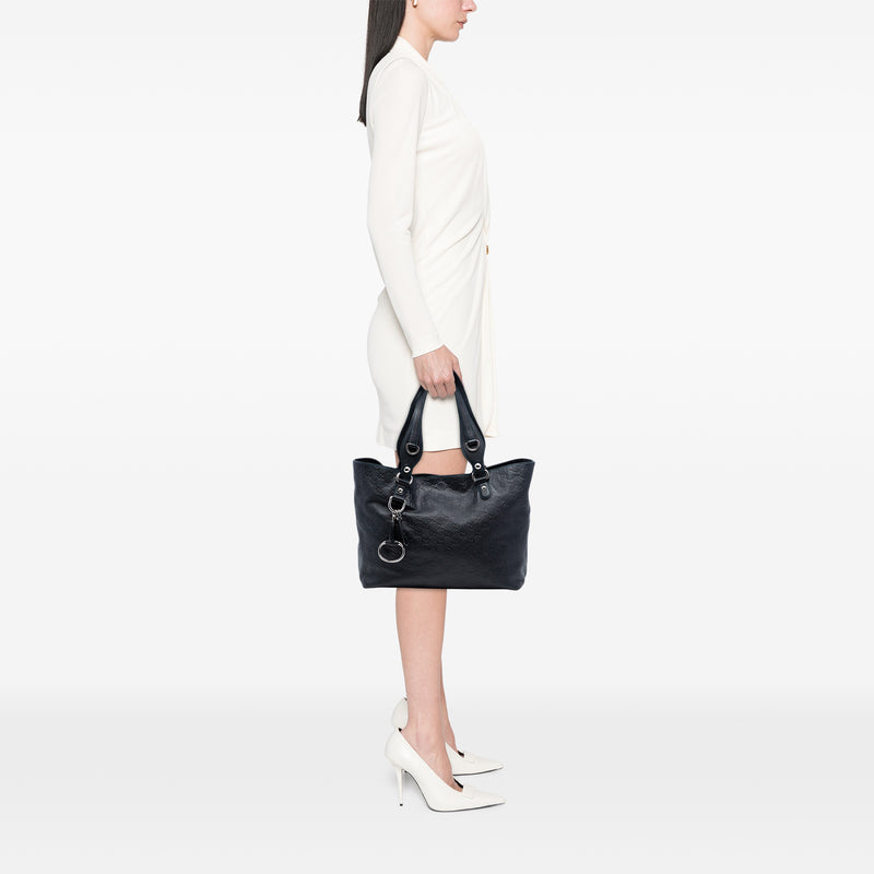 Medium Guccissima Icon Bit Tote - Image 7